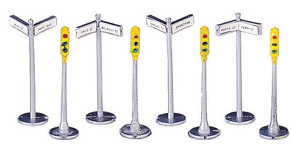 Traffic Lights & Signs pkg(12)