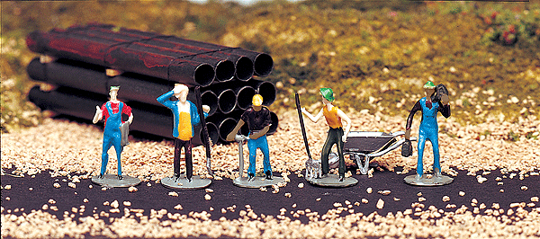 Railroad Personnel -- Work Crew pkg(6)