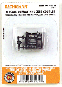 Dummy Knuckle Couplers