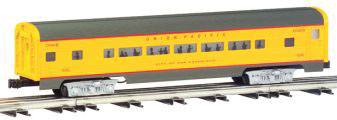 Williams(TM) by Bachmann, Aluminum Streamliner 2-Car Passenger Add-On (60') -- Union Pacific, Includes: Combine & Diner