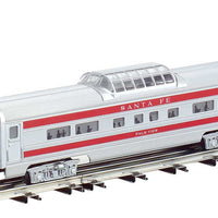 Williams(TM) by Bachmann, Golden Memories(R) Alum Streamliner Passenger Add- -- Santa Fe; Includes: Coach & Vista-Dome (60')