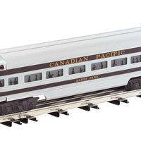 Williams(TM) by Bachmann, Golden Memories(R) Alum Streamliner 4-Car Passenge -- Canadian Pacific; Includes: 3 Vista-Domes & Observation (60')