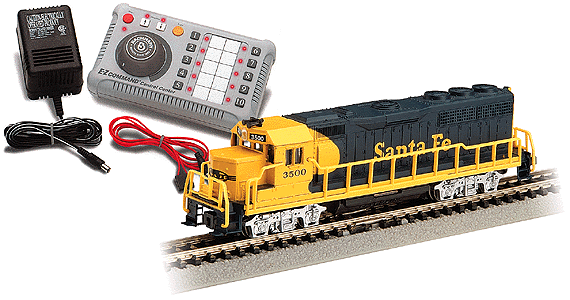E-Z Command Starter System w/Decoder-Equipped EMD GP40 Diesel -- Santa Fe
