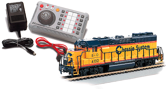 E-Z Command Starter System w/Decoder-Equipped EMD GP40 Diesel -- Chessie System
