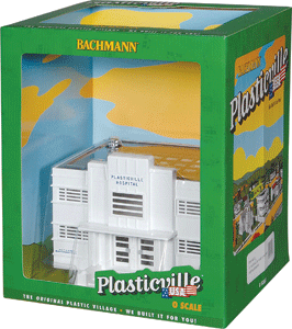 Plasticville U.S.A.(R) Built-Up Buildings -- Hospital w/Furniture