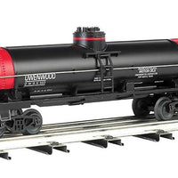 Single-Dome Tank Car - 3-Rail - Ready to Run - Williams(TM) -- Owenwood Motor Oil OWOX #553 (black, red)