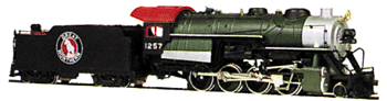 Steam Consolidation 2-8-0 & Tender w/Operating Headlight -- GN