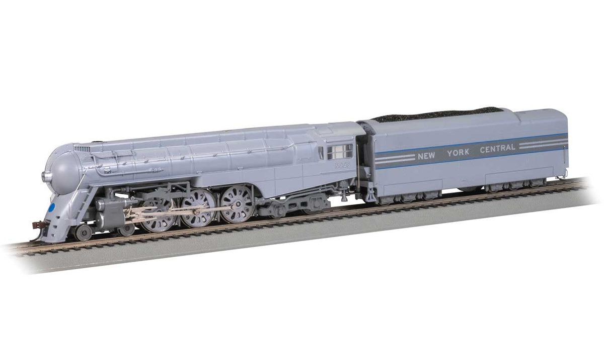 Streamlined 4-6-4 Hudson - WOWSound(R) and DCC -- New York Central #5445 (Boxpok Drivers, 2-Tone Gray)