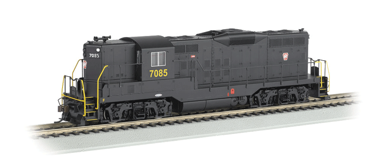 EMD GP9 Dynamic Brakes w/DCC -- Pennsylvania Railroad #7085 (Brunswick Green)-1