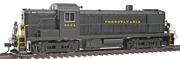 Alco RS3 w/DCC -- Pennsylvania Railroad #8664 (Brunswick Green)