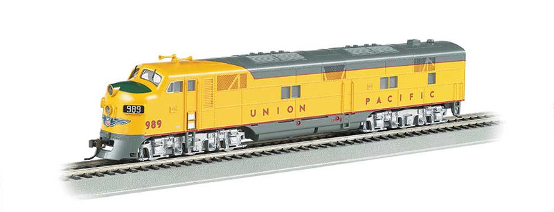 EMD E7 - Standard DC -- Union Pacific (Armour Yellow, gray, red)
