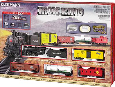 Iron King Steam Freight Train Set -- Denver & Rio Grande Western