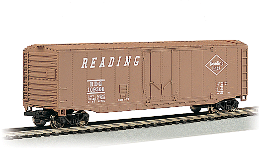 Silver Series(R) 50' Plug-Door Boxcar -- Reading