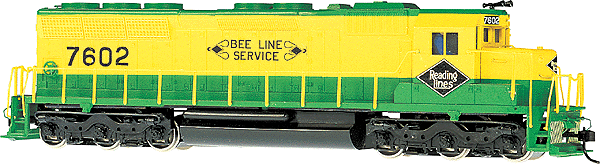 Spectrum EMD SD45 Diesel - Powered -- Reading "Bee Line"