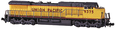 Diesel GE Dash 8-40CW Powered -- UP #9375