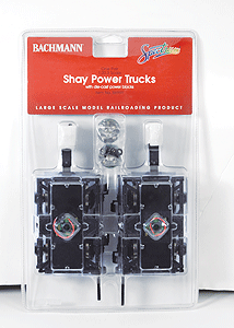 Spectrum(R) Diecast Power Trucks w/Ball-Bearings -- For Shay Locomotive, Trucks Only 1 Pair