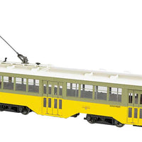 Peter Witt Streetcar - Standard DC -- Los Angeles Railway #2602 (Fruit Salad, yellow, green, white)