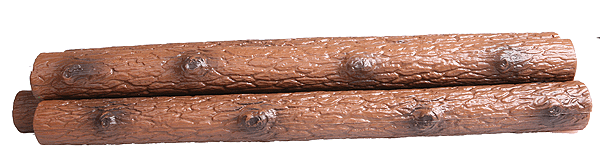 Accessories -- Weathered Logs pkg(6)