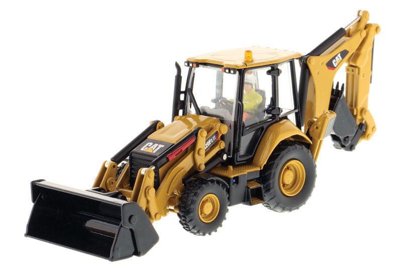 Caterpillar 420F2 IT Backhoe Loader - Assembled - DM High Line Series -- Yellow, Black