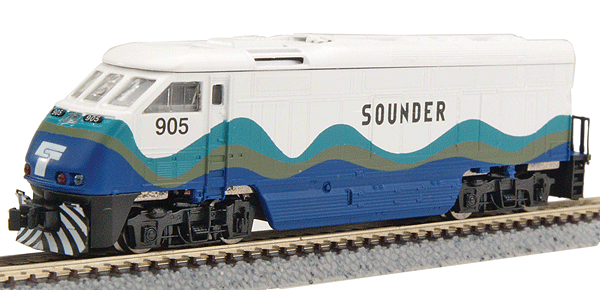 EMD F59PHI - Standard DC -- Sounder