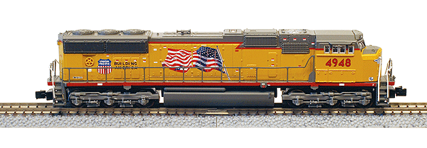 EMD SD70M - Standard DC -- Union Pacific w/Flared Radiators