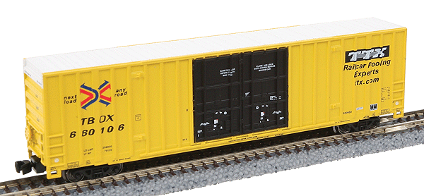 Hi-Cube Boxcar Runner Pack pkg(4) -- TTX #2