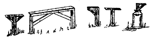 Assorted Stands & Mailboxes
