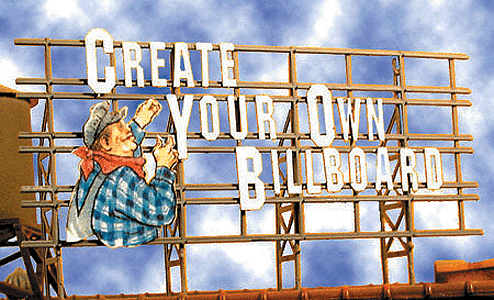 1920s-40s Double-Stacked Wrappable Billboards - Kit -- Set #2