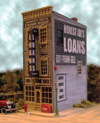 Honest Joe's Pawn & Loan -- Kit - 4 x 5" 10.1 x 12.7cm
