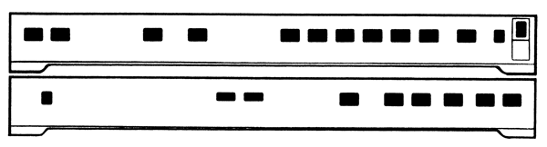 Brass Sides - Northern Pacific Post-War "North Coast Limited" -- "Traveler's Rest" Lounge NP #494-98, CB&Q #499
