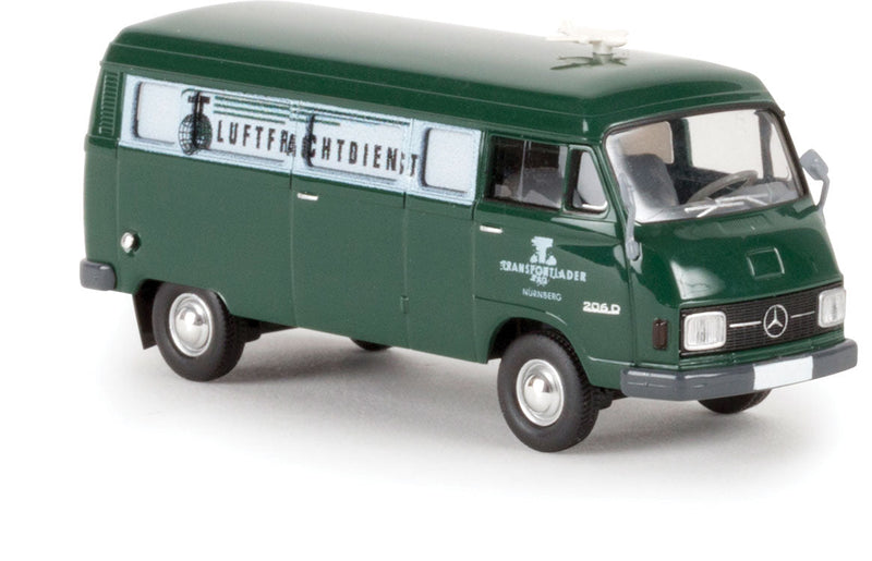 Mercedes-Benz L 206 D Kombi Passenger Van - Assembled - Starmada -- Transportlader Luftfracht (green, German Lettering)