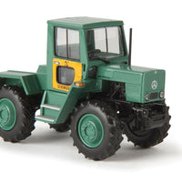 1975 Mercedes-Benz Trac 800 Farm Tractor - Assembled - Starmada(TM) -- Schenker (green, yellow, German Lettering)