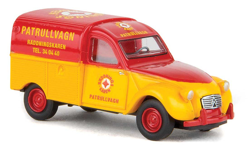 1950-1978 Citroen Kastenente 2 CV Delivery Truck - Assembled -- Patrullvagn