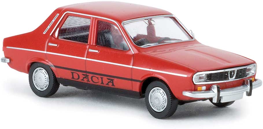 1969 Dacia 1300 Sedan - Assembled -- Tomato Red