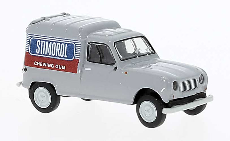 1962-1988 Renault Fourgonnette Delivery Truck - Assembled -- Stimorol (gray, blue, red, French Lettering)