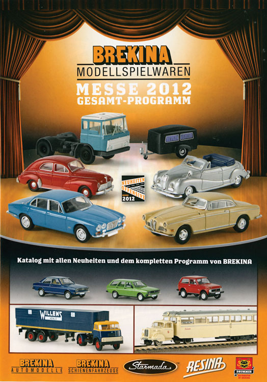 2012 Brekina Catalog