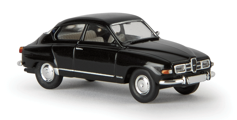 1960s Saab 96 Sedan - Assembled -- Black-1