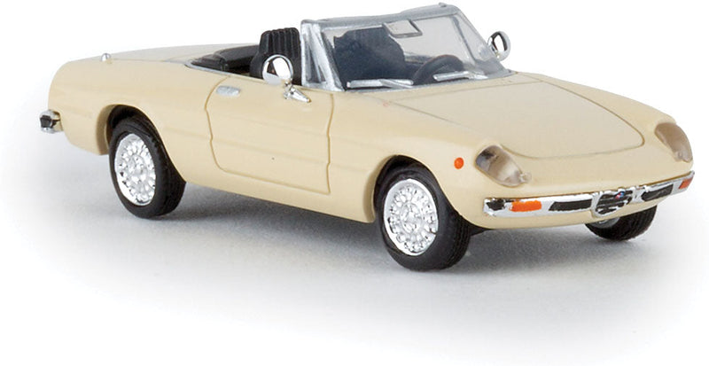Alfa Romeo Spider Fastback - Assembled -- Ivory