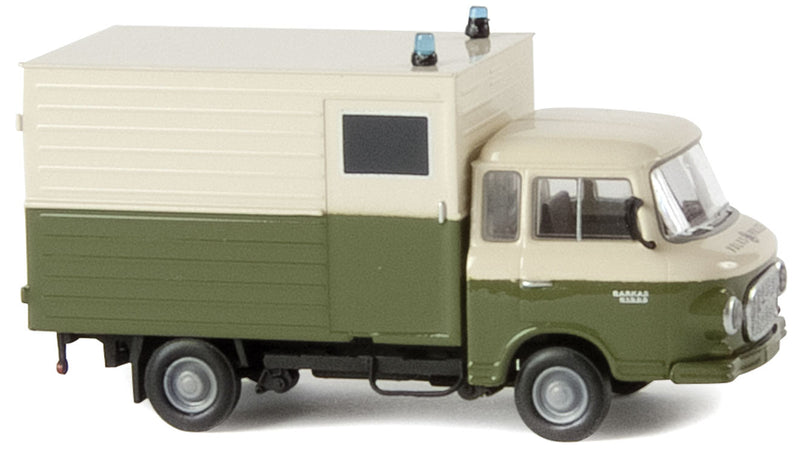 1961-1991 Barkas B 1000 Personnel Truck - Assembled -- Volkspolizei (white, green, German Lettering)