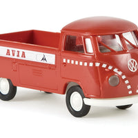 1960-1963 Volkswagen Pritsche T1b Standard-Cab Pickup Truck - Assembled -- Avia (red, white, German Lettering)