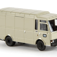 1980s Mercedes-Benz L 406 D Delivery Van - Assembled -- German Federal Railroad DB (gray)