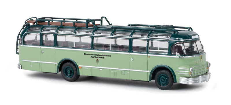 Saurer 5 GVF-U Intercity Bus - Assembled - Starline -- Steiermarkische Landesbahnen (2-Tone Green, German Lettering)