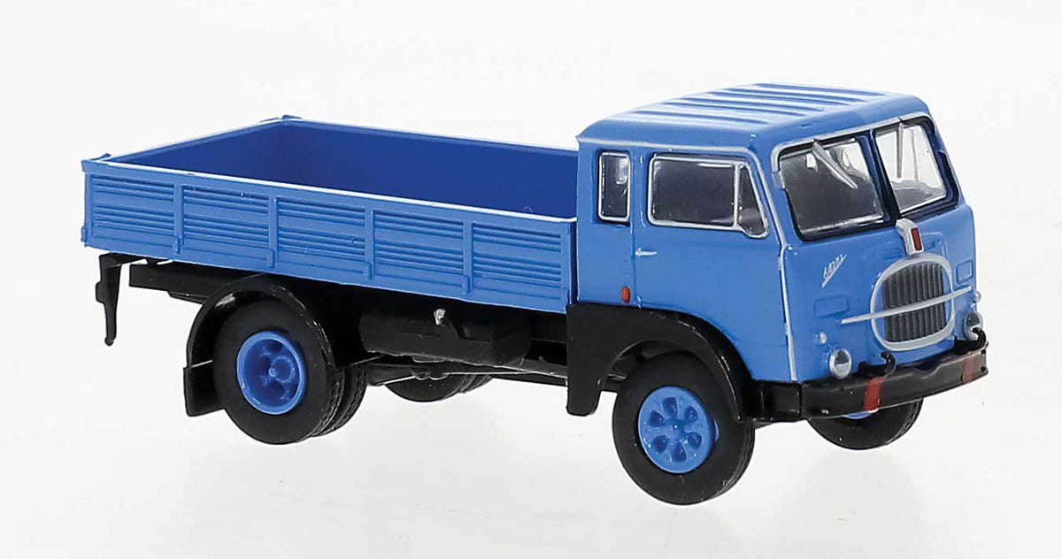 1962 Fiat 642 Low-Side Delivery Truck - Assembled -- Blue, Black