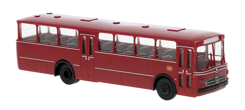 1957-1971 Mercedes-Benz O 317 K Intercity Bus - Assembled -- German Federal Railroad DB (red, German Lettering)