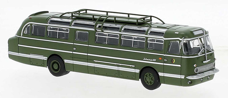 1952-1973 Ikarus 55 Intercity Bus - Assembled -- NVA (green, German Lettering)