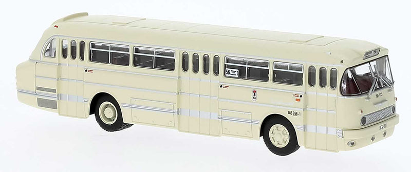 1965 Ikarus 66 3-Door City Bus - Ready to Run -- Berlin, Germany #768 (pale yellow, German Lettering)