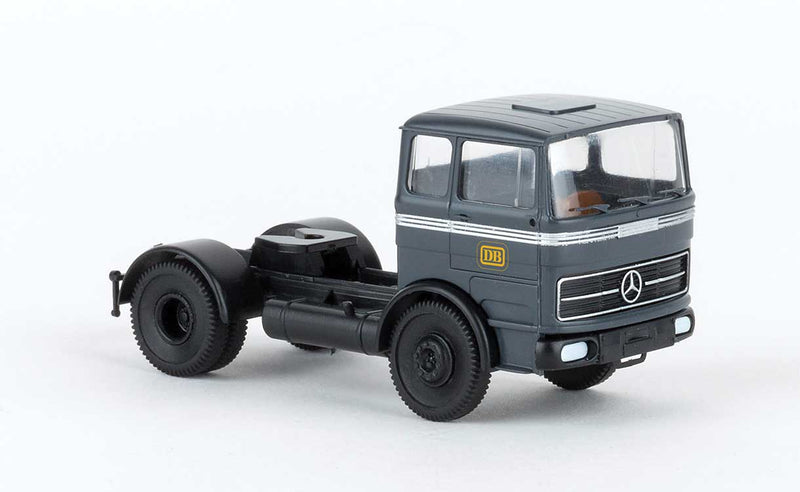 1964 Mercedes-Benz LPS 1620 SZM Tractor Only - Assembled -- German Federal Railroad DB (gray, yellow)