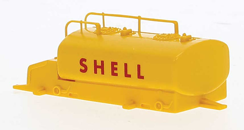Tank Load for Low-Side or Flatbed Truck - Assembled -- Shell (yellow, red)