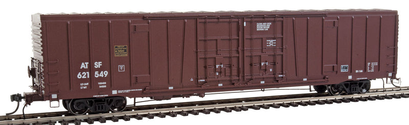 Santa Fe Class BX-166 60' Beer Boxcar - Ready to Run -- Santa Fe #621549 (Boxcar Red, No Logo)