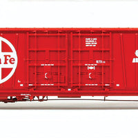 Santa Fe Class BX-166 60' Beer Boxcar - Ready to Run -- Santa Fe #621398 (1974 Delivery, red, white, Shock Control & Large Logo)